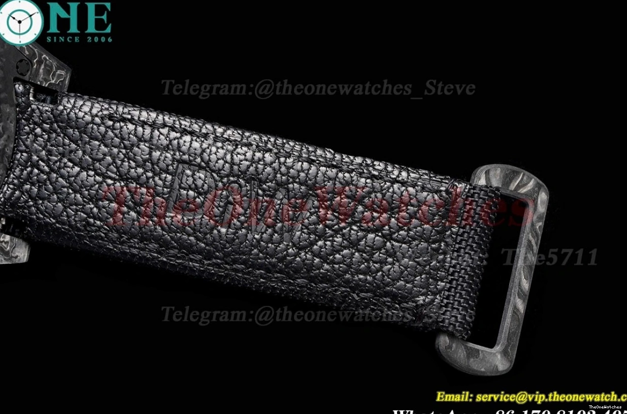 Black NY VR3186 VSF Master II Dial Textured Carbon GMT DIW 1229